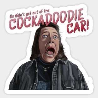 Misery: Cockadoodie Car Sticker